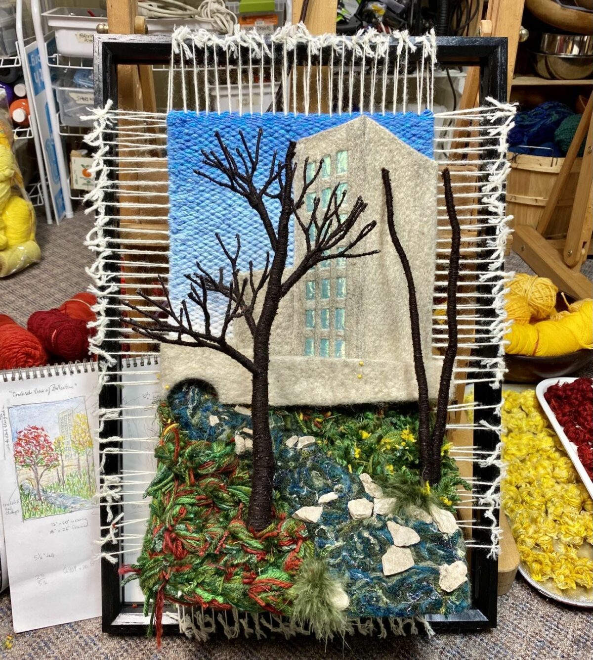 Gorgeous Three Dimensional Wall Tapestries By Martina Celerin 8