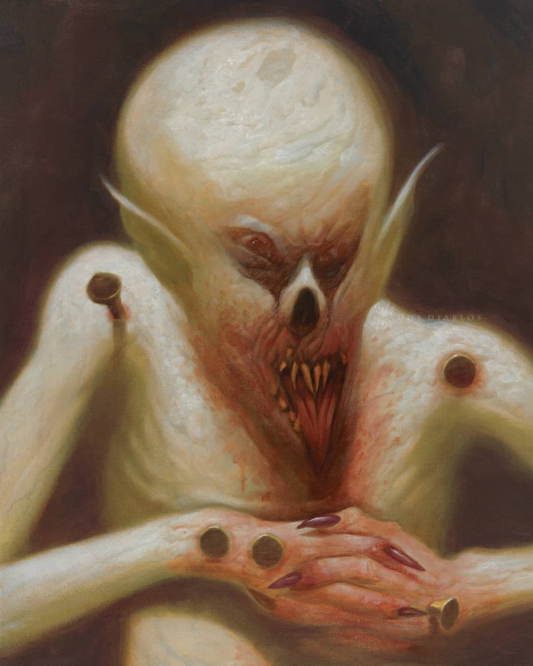 Grotesque But Delightful Portraits Of Diabolic Creatures By Jorge Dos Diablos 4