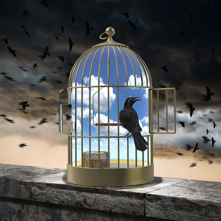 Impacting Illustrations And Digital Collages On Modern Polish Society By Igor Morski 15