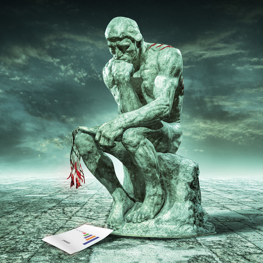 Impacting Illustrations And Digital Collages On Modern Polish Society By Igor Morski 18