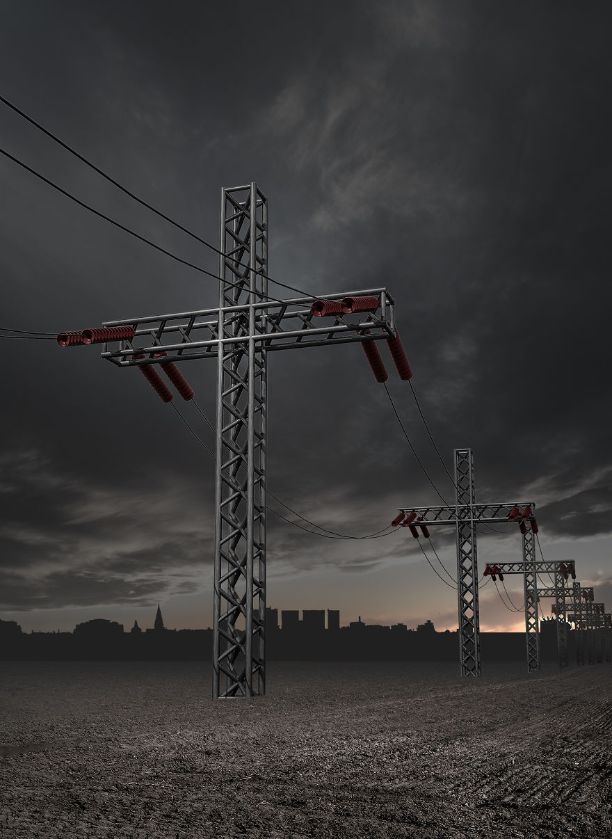 Impacting Illustrations And Digital Collages On Modern Polish Society By Igor Morski 21