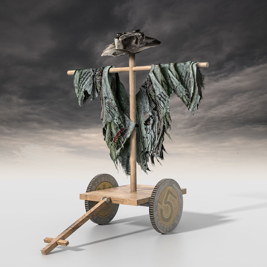 Impacting Illustrations And Digital Collages On Modern Polish Society By Igor Morski 24