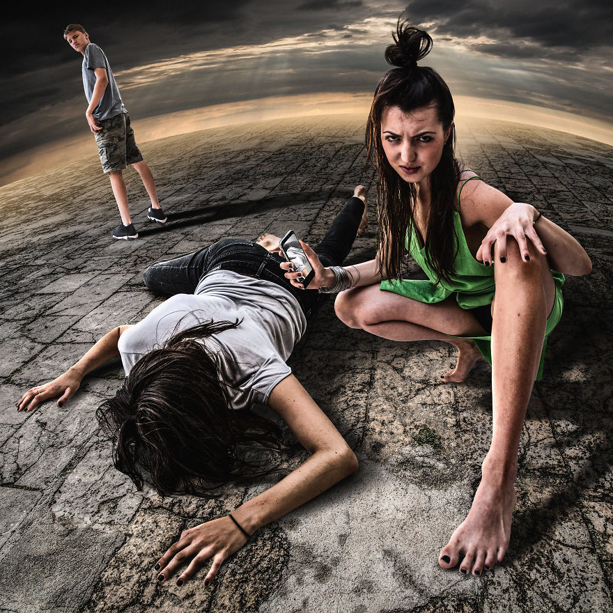 Impacting Illustrations And Digital Collages On Modern Polish Society By Igor Morski 3