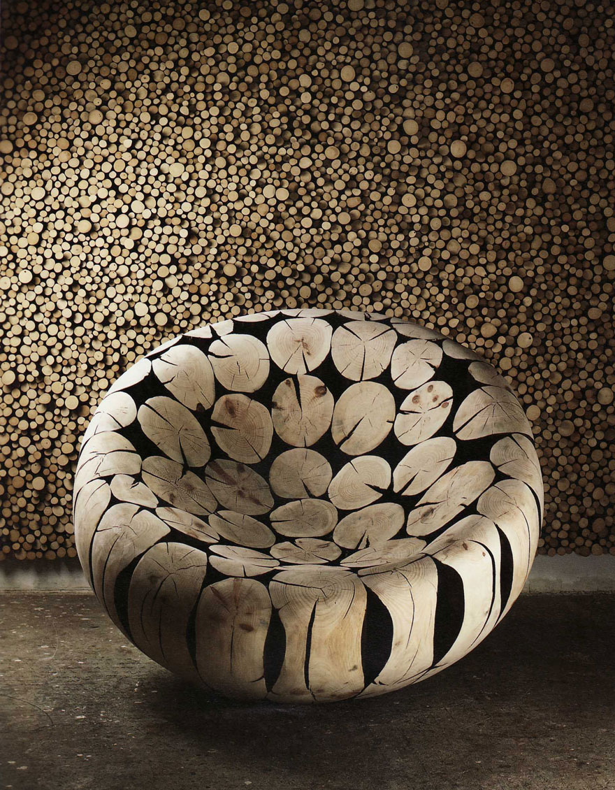 Impressive Contemporary Wood Metal And Stone Sculptures By Jaehyo Lee 19