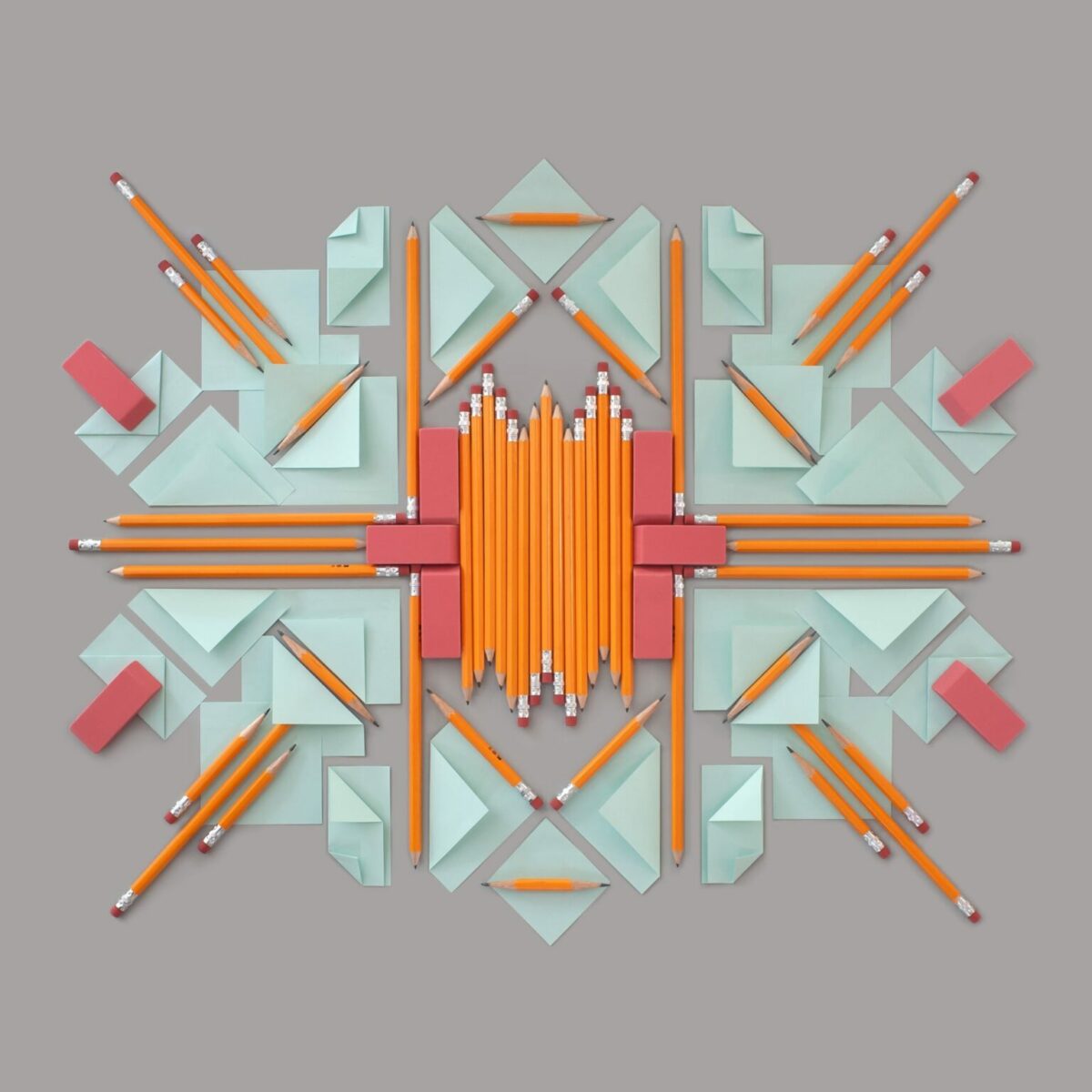 Incredible Mosaics Made Of Natural Materials Food And Everyday Objects By Kristen Meyer 17