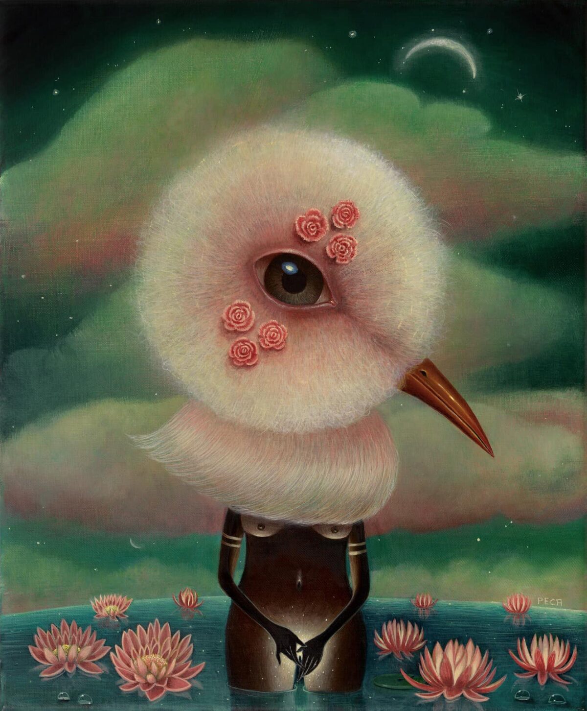 Lovely Paintings Of Quirky Creatures By Peca 4