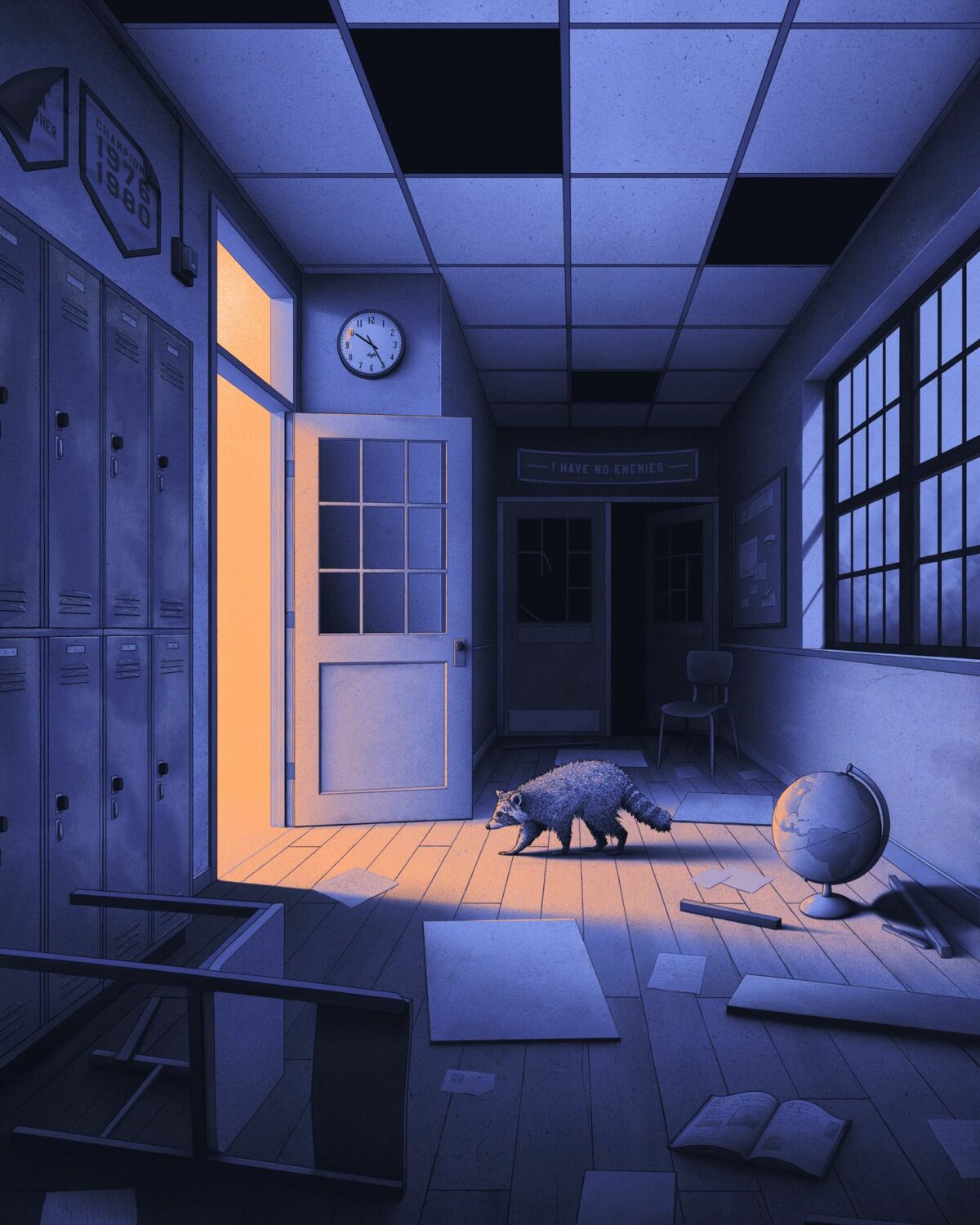 Nighttime Nostalgia Delightful Paintings By Nicholas Moegly 8