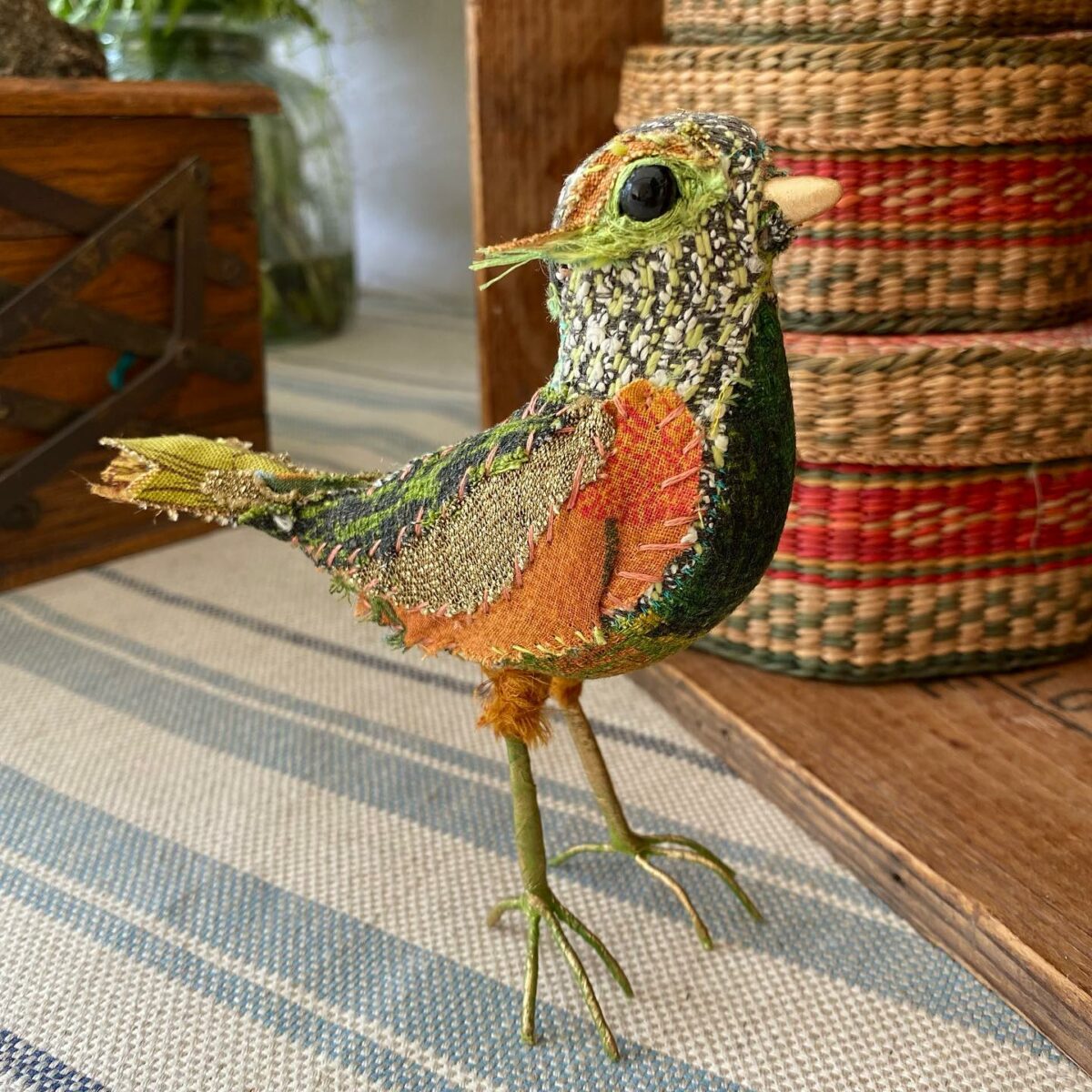 Pretty Scruffy Enchanting Animal Textile Sculptures By Bryony Rose Jennings 8