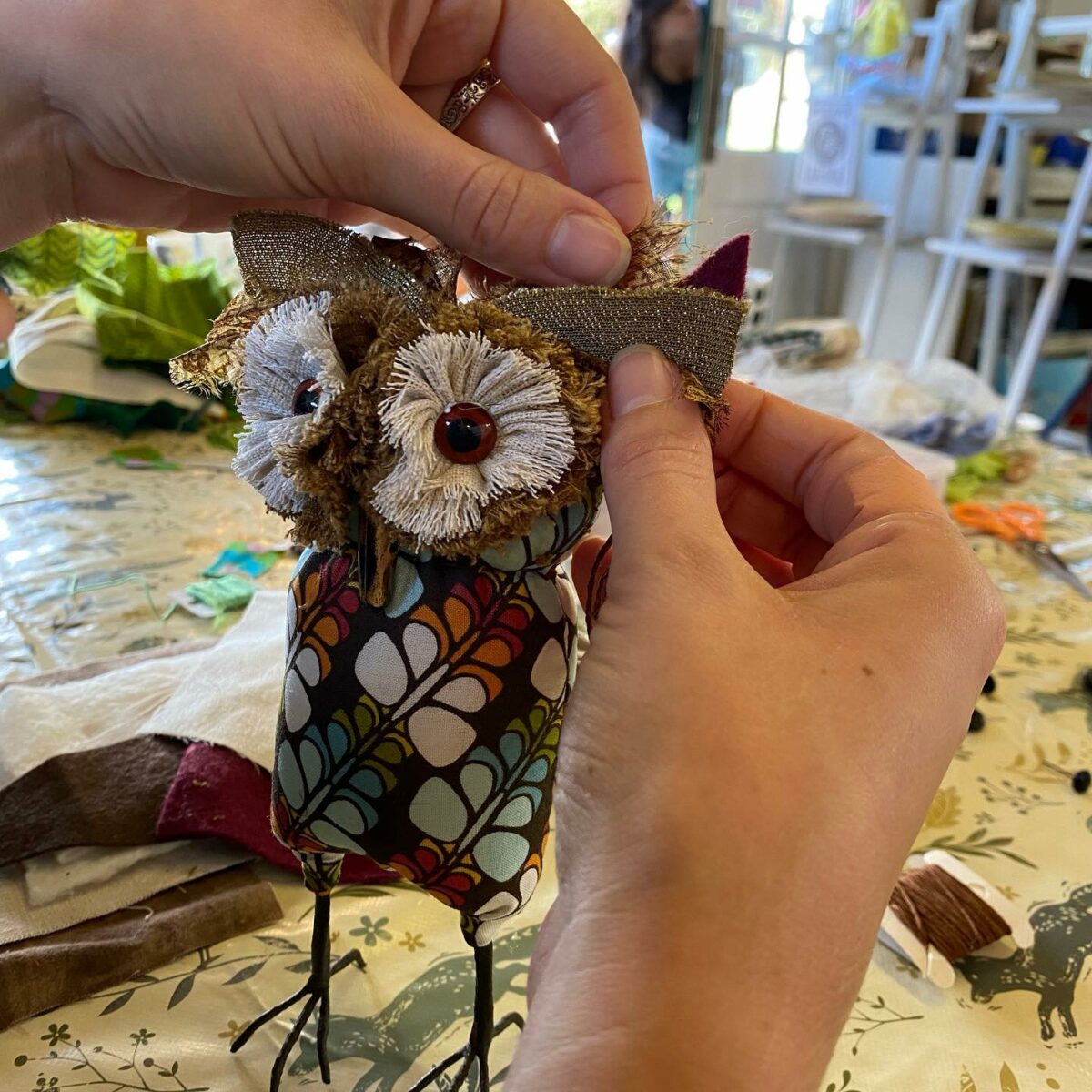 Pretty Scruffy Enchanting Animal Textile Sculptures By Bryony Rose Jennings 9