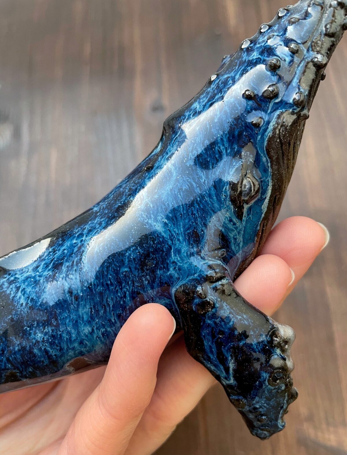 Splendid Whale Ceramic Sculptures By Alexandra Vergunova 6