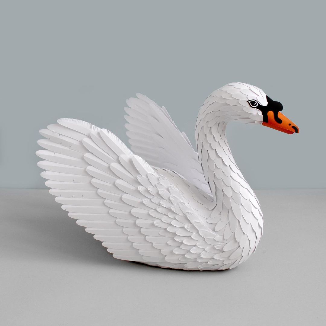 Superb Paper Sculptures Of Animals Plants And Objects By Sarah Louise Matthews 20