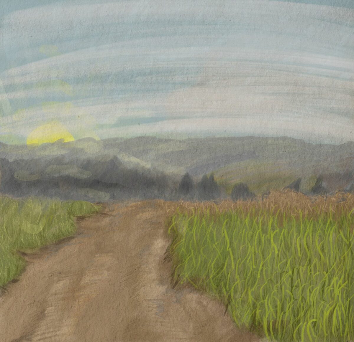 A Walk Through The Fields A Marvelous Digital Painting Series By Veronika Stehr 2