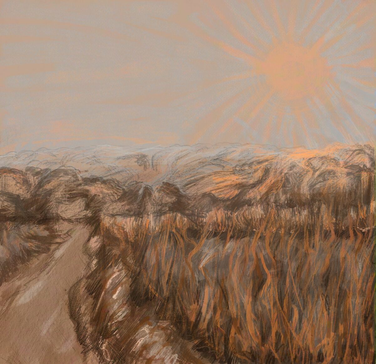 A Walk Through The Fields A Marvelous Digital Painting Series By Veronika Stehr 9