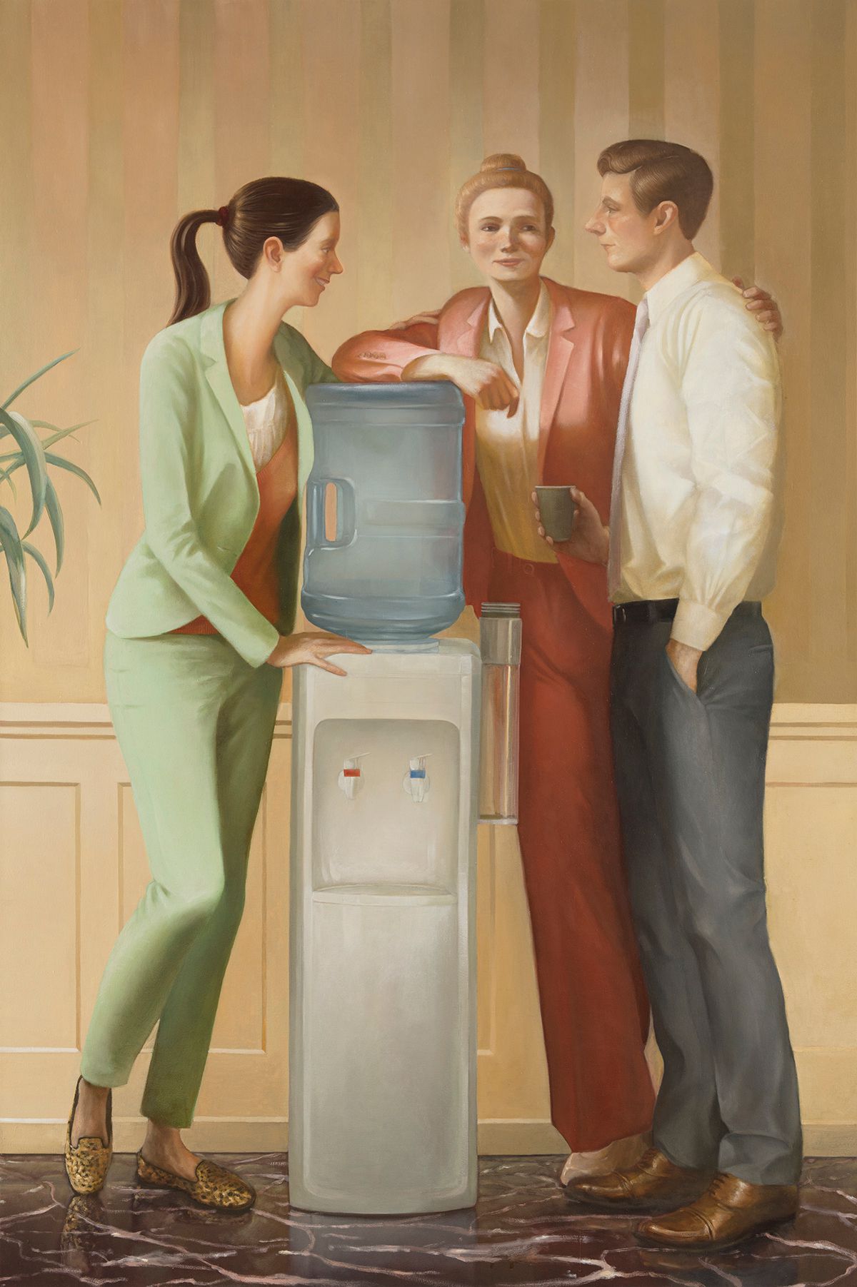 Business Casual An Allegorical Painting Series By Pablo Barba 5