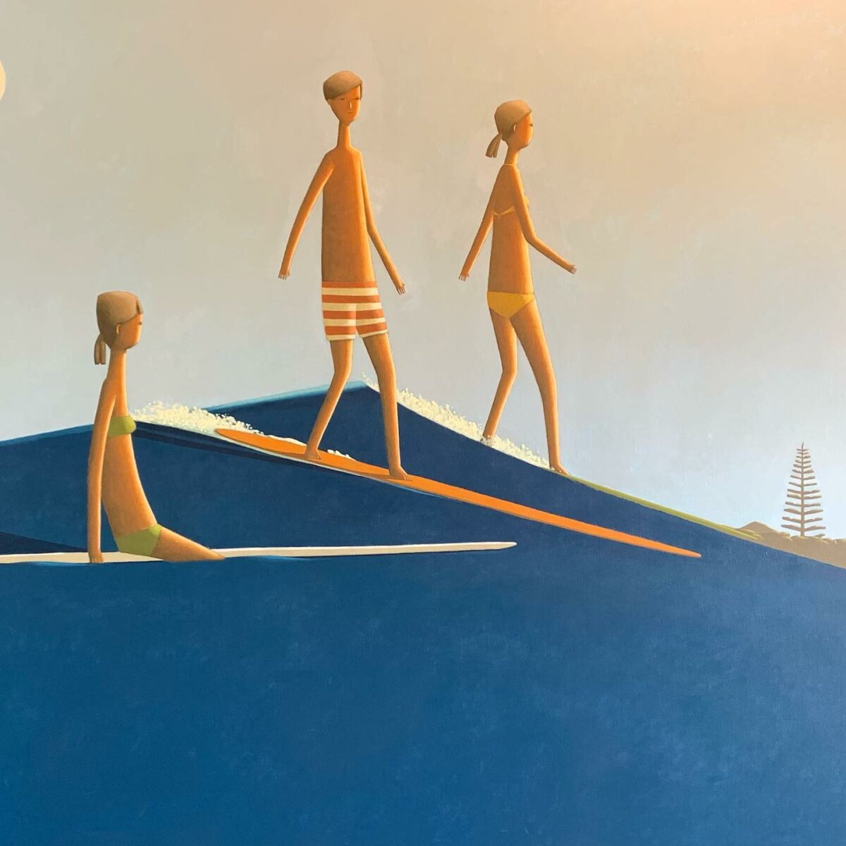 Coastal Living Inspired Oil Paintings By Craig Parnaby 1