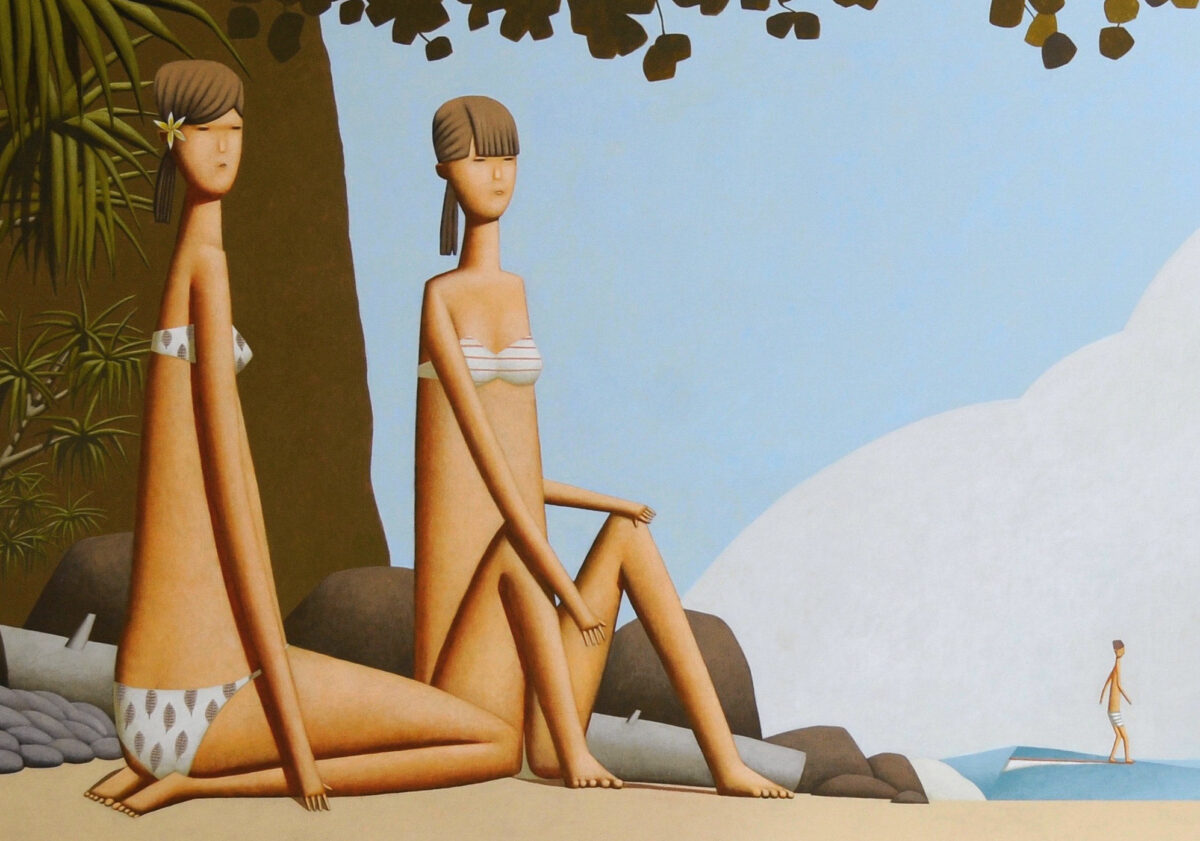 Coastal Living Inspired Oil Paintings By Craig Parnaby 7