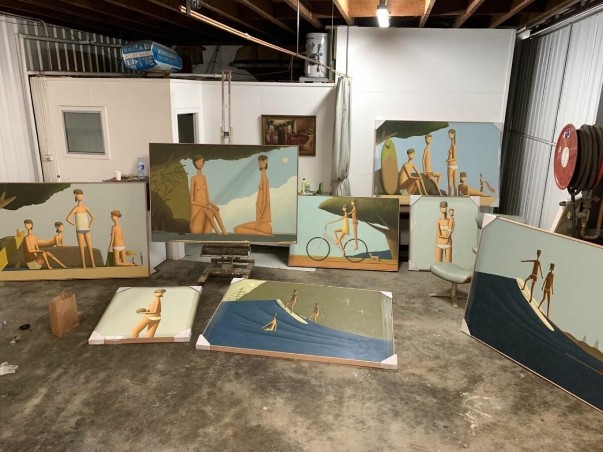 Coastal Living Inspired Oil Paintings By Craig Parnaby 8