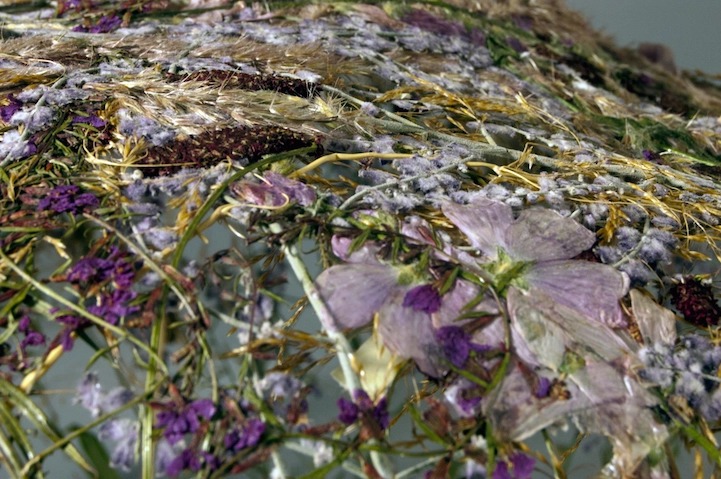 Delicate Vessels Made Of Pressed Flowers By Ignacio Canales Aracil 8