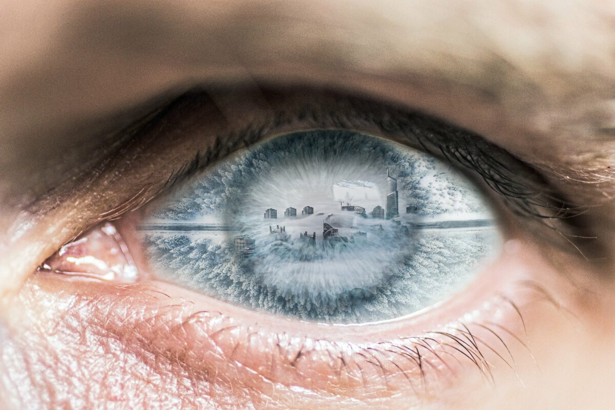 Macro Photo Of An Eye