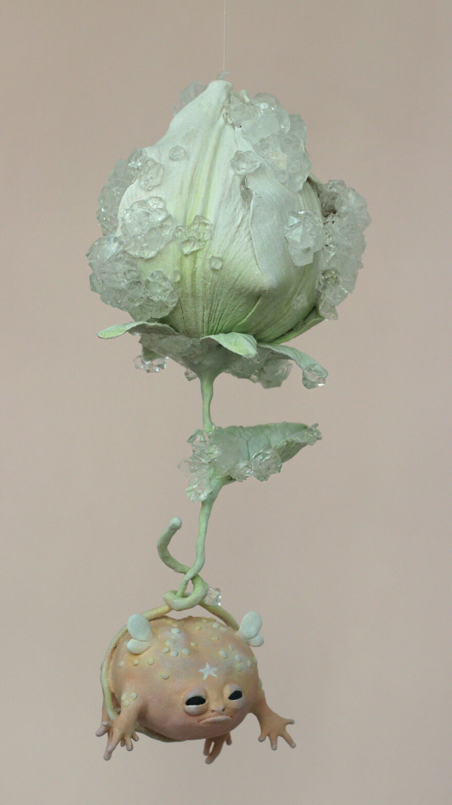 Fantasy Inspired Animal Sculptures Encrusted With Shiny Crystals By Svetlana 15