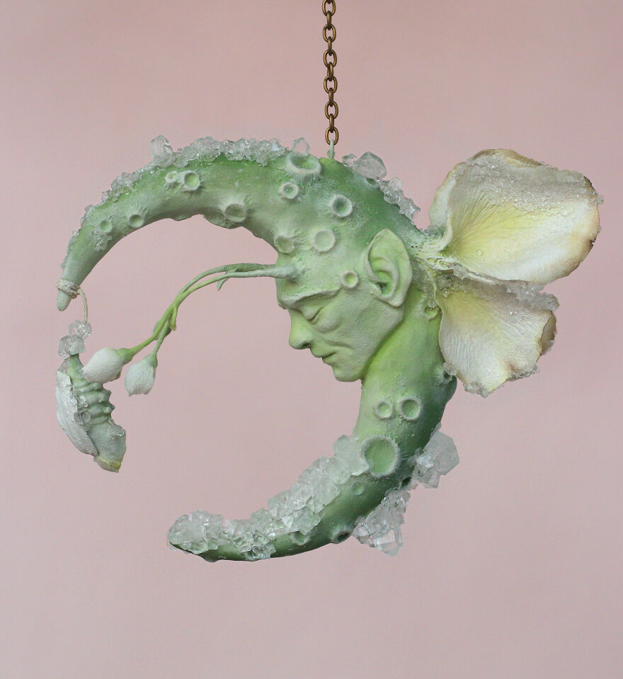 Fantasy Inspired Animal Sculptures Encrusted With Shiny Crystals By Svetlana 5