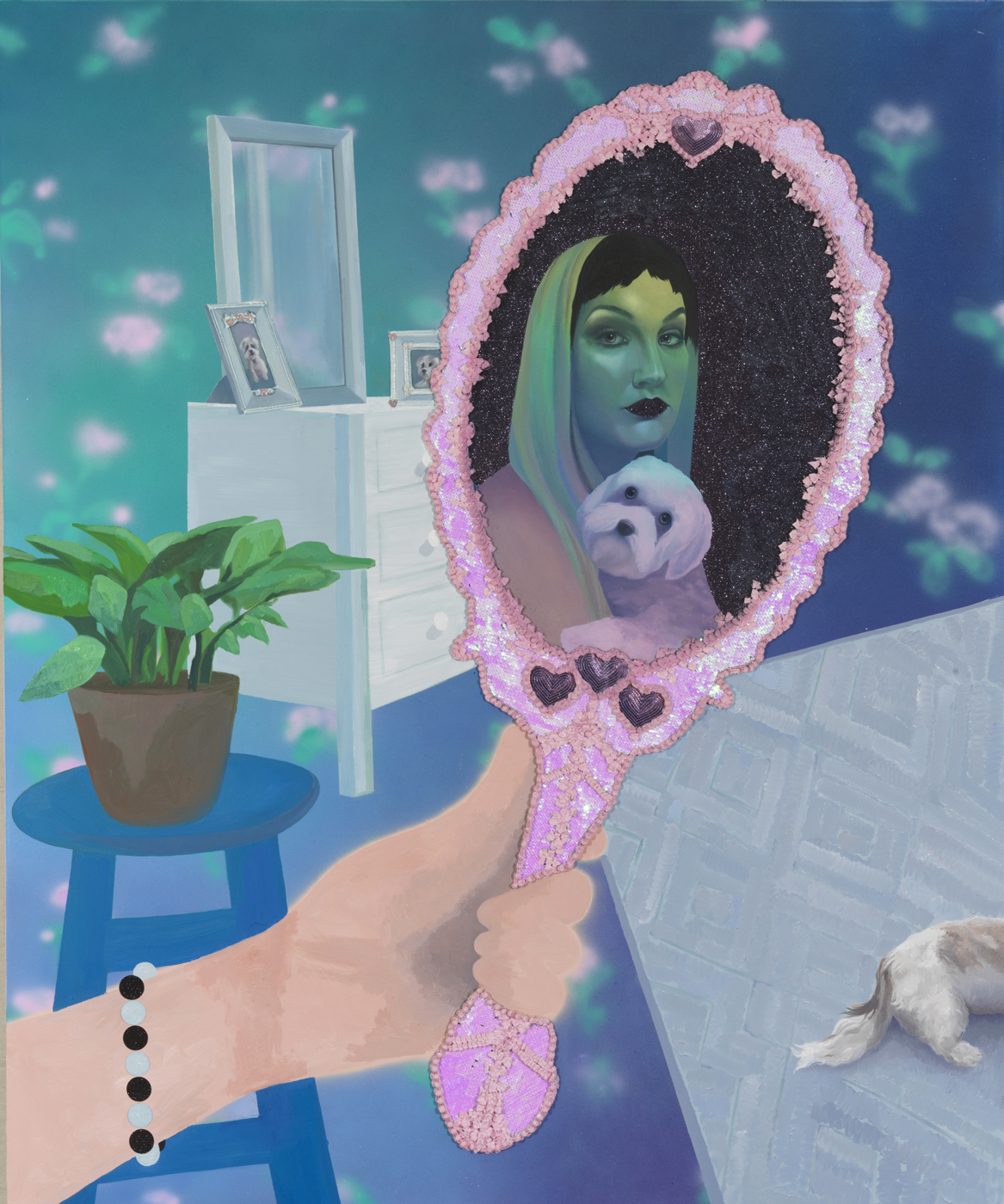 Haunting Daily Life Dark And Dreamy Paintings By Cindy Bernhard 1