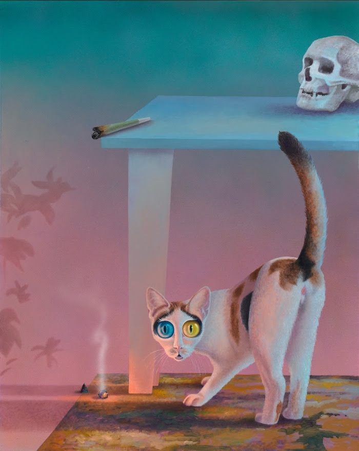 Haunting Daily Life Dark And Dreamy Paintings By Cindy Bernhard 11