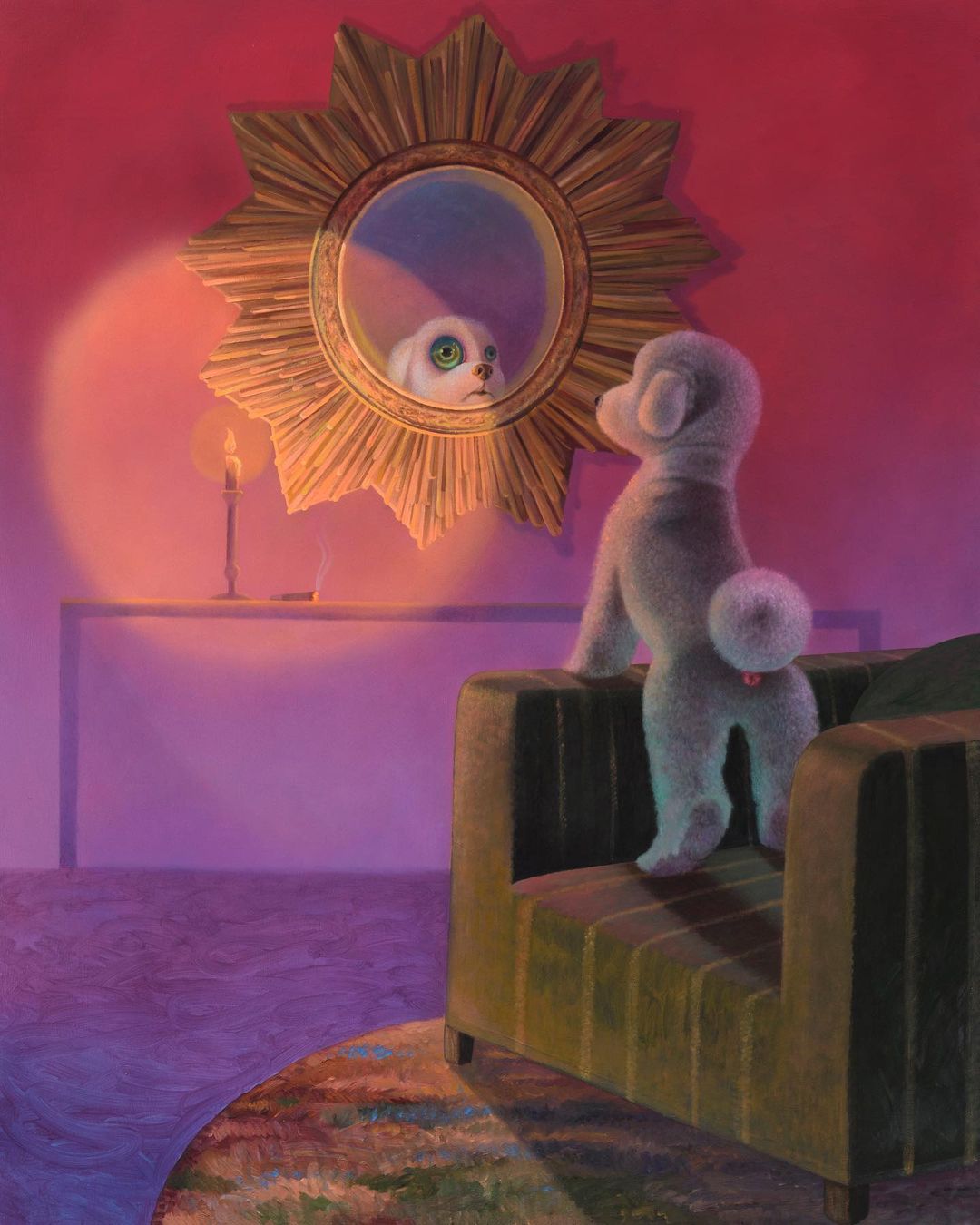 Haunting Daily Life Dark And Dreamy Paintings By Cindy Bernhard 2