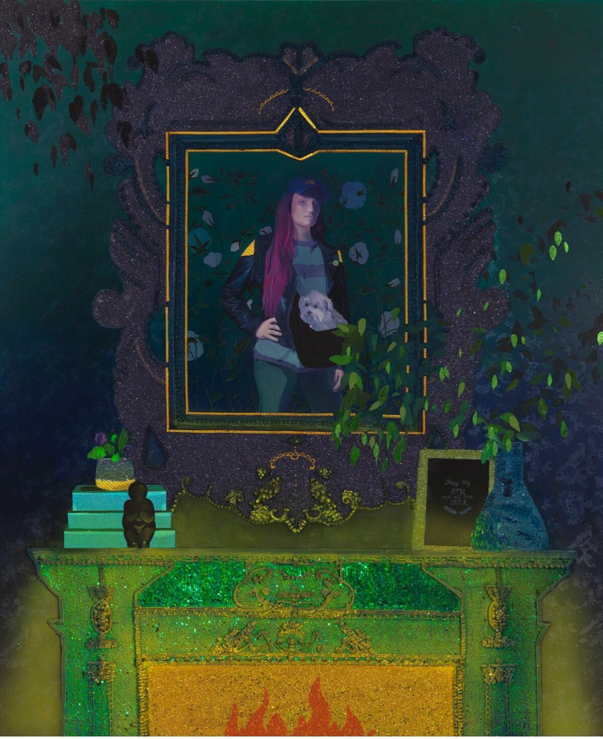 Haunting Daily Life Dark And Dreamy Paintings By Cindy Bernhard 3