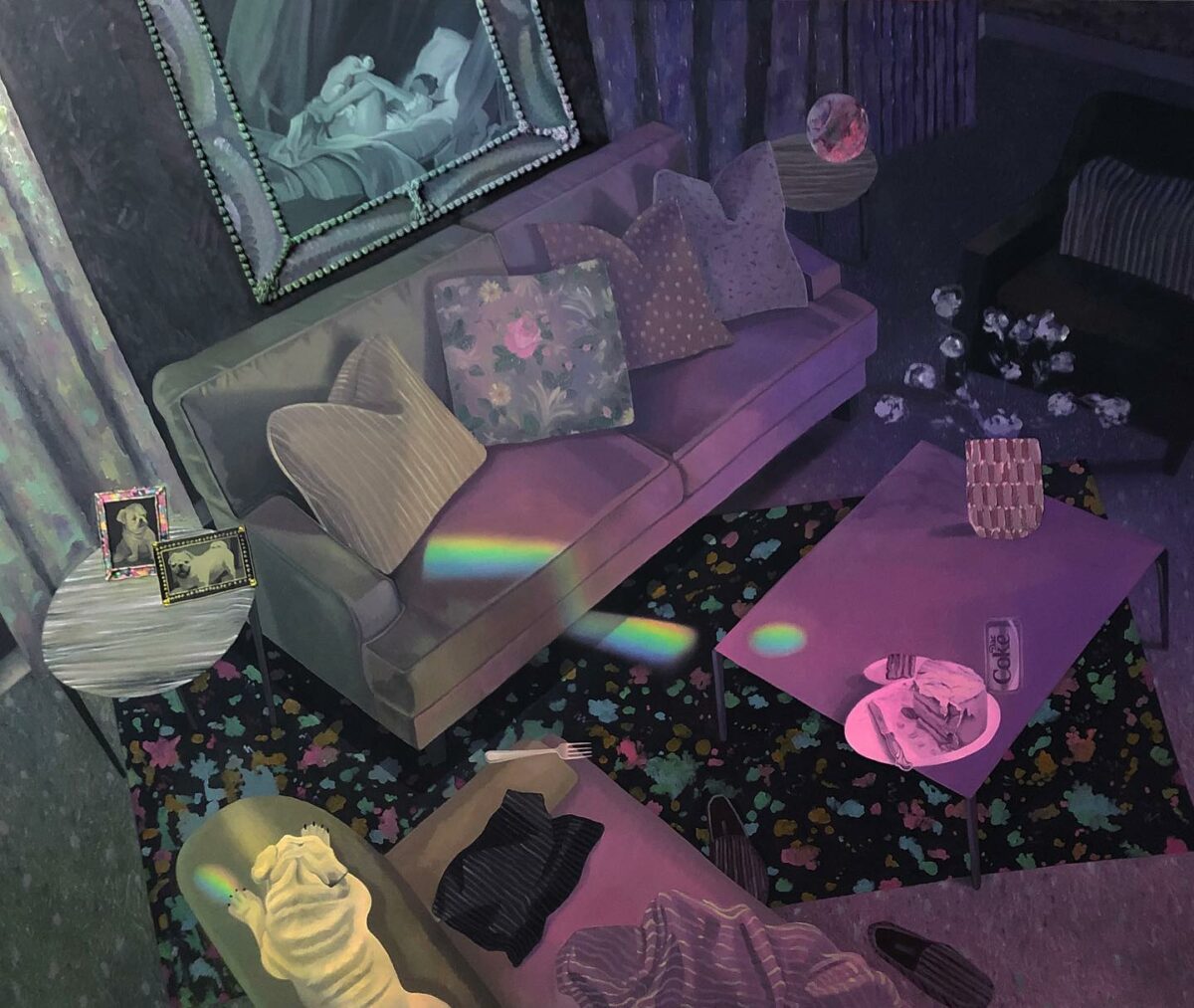 Haunting Daily Life Dark And Dreamy Paintings By Cindy Bernhard 4