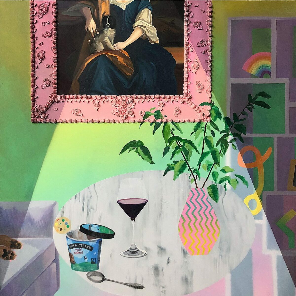 Haunting Daily Life Dark And Dreamy Paintings By Cindy Bernhard 8