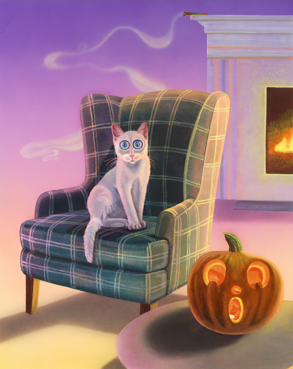 Haunting Daily Life Dark And Dreamy Paintings By Cindy Bernhard 9