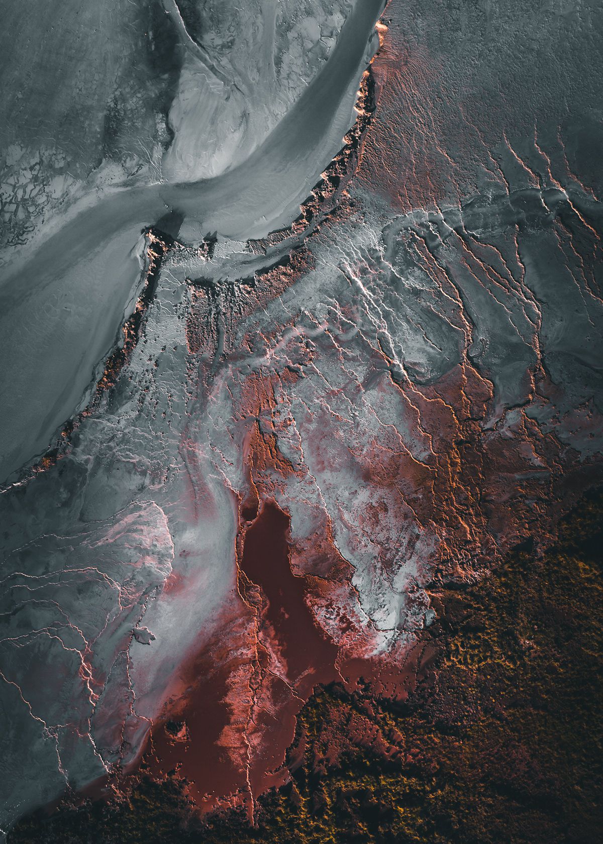 HVERA - an abstract aerial photography series by Brynjar Agustsson 6