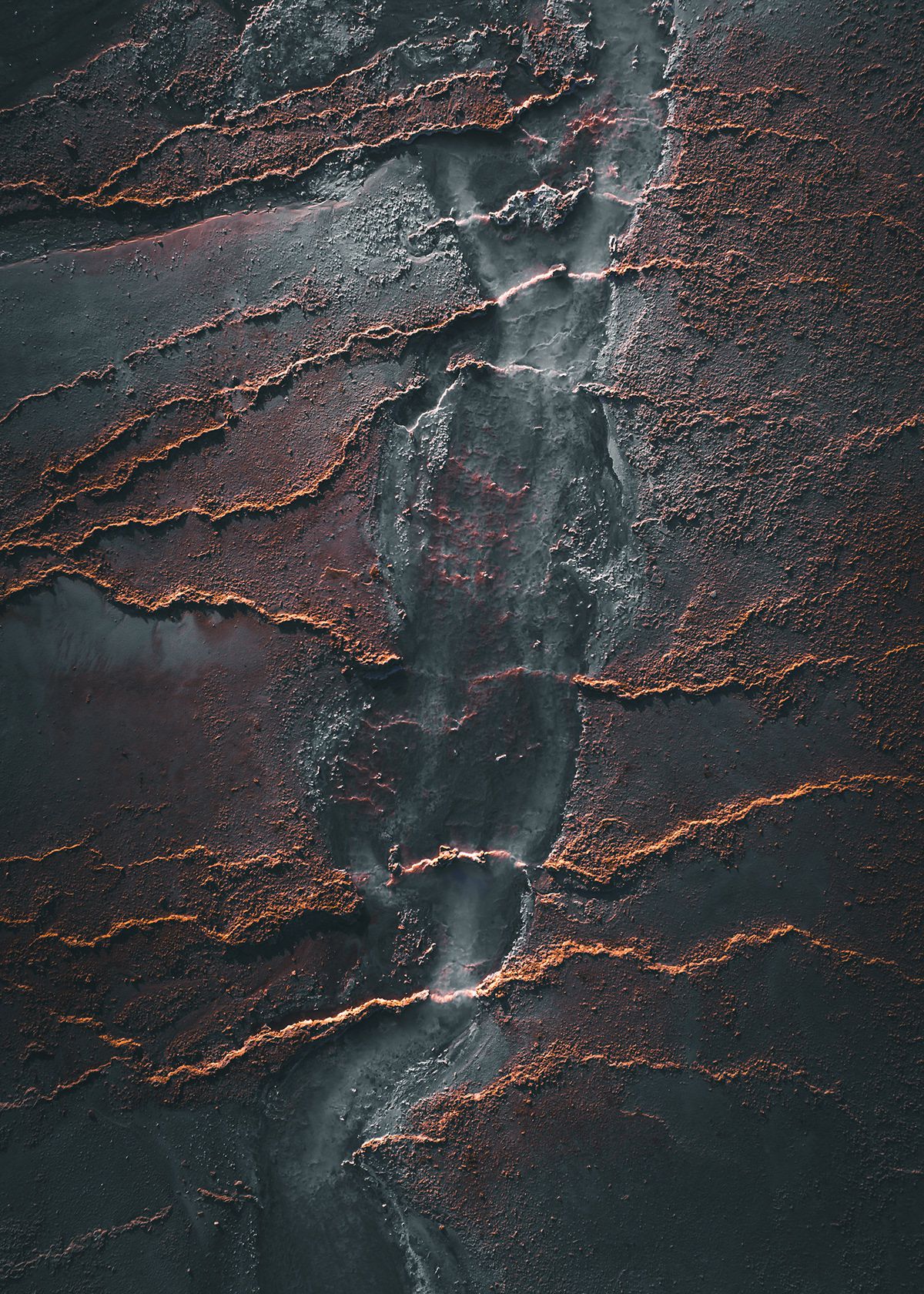 HVERA - an abstract aerial photography series by Brynjar Agustsson 3