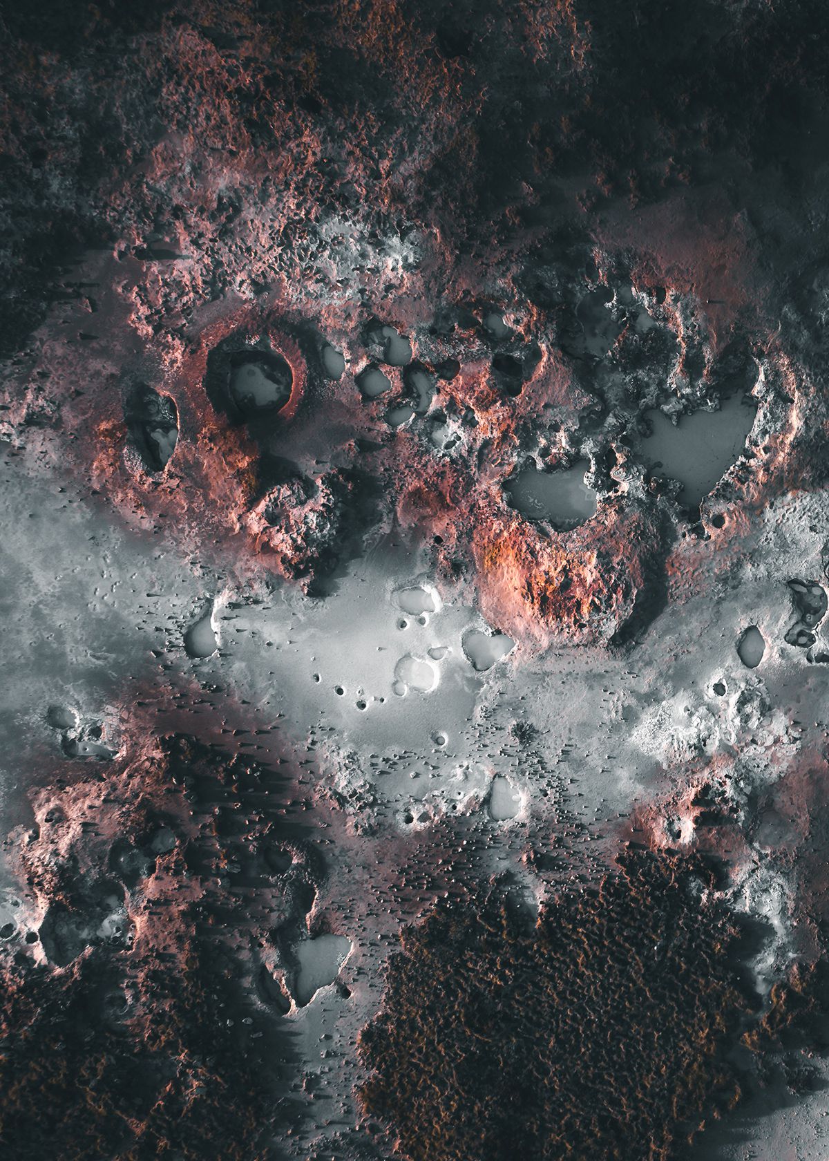 HVERA - an abstract aerial photography series by Brynjar Agustsson 7