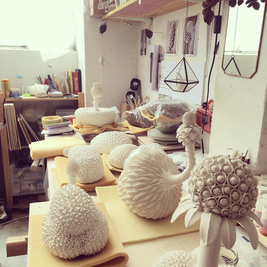 Otherworldly Fruits Fantastical Ceramic Sculptures By Kaori Kurihara 25