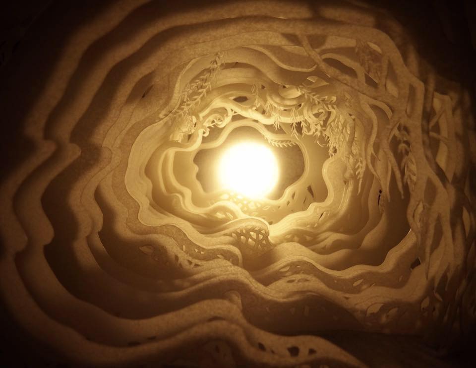 Sublime Paper Sculptures And Large Scale Installations By Ayumi Shibata 3