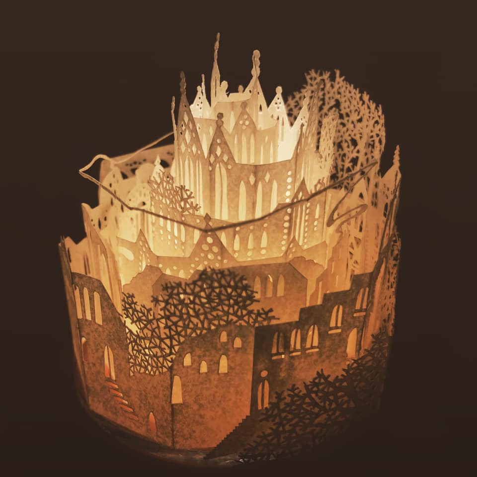 Sublime Paper Sculptures And Large Scale Installations By Ayumi Shibata 4