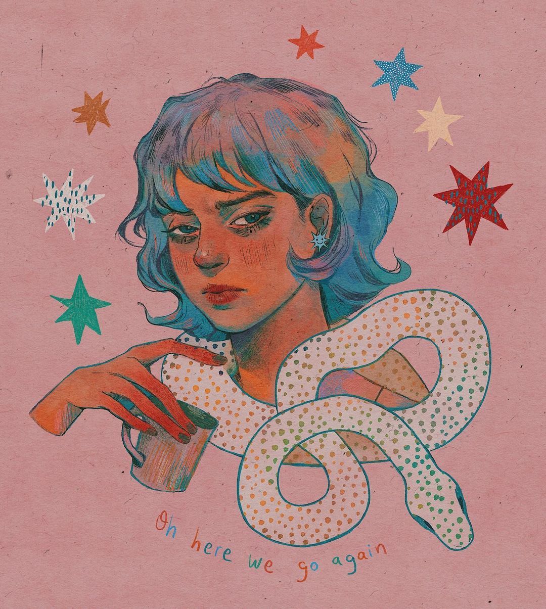 Surreal Traditional Painting Like Digital Portraits Of Ethereal Girls By Vitkaninn 1