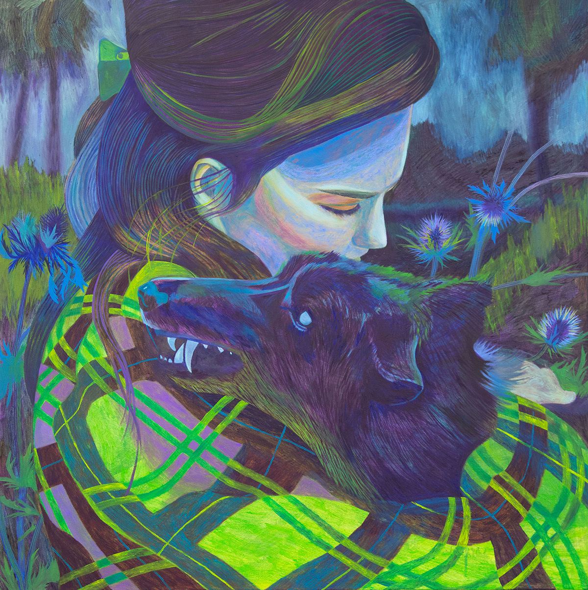 Sweet Daily Life Pleasant Figurative Paintings By Seline Burn 4