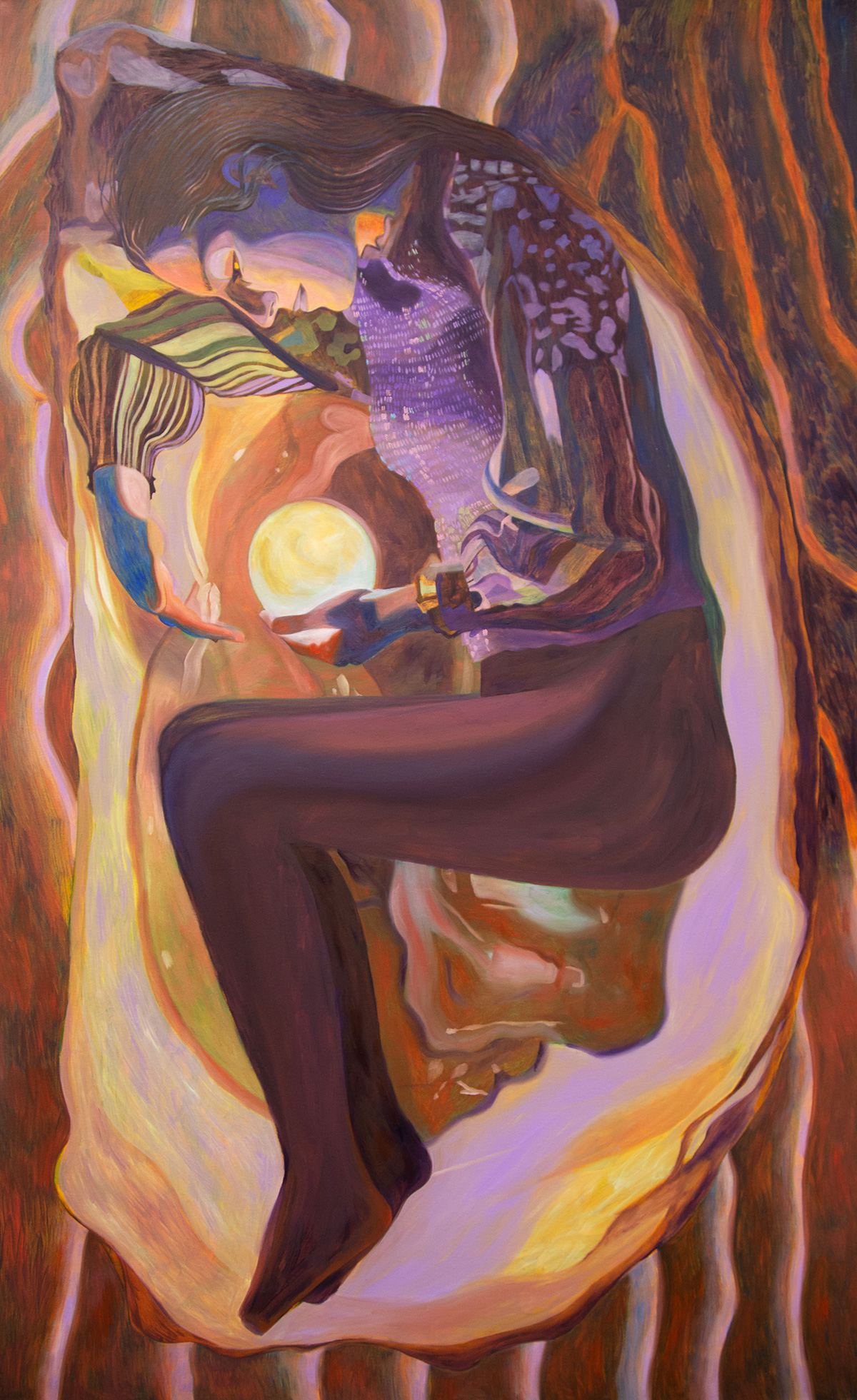 Sweet Daily Life Pleasant Figurative Paintings By Seline Burn 5