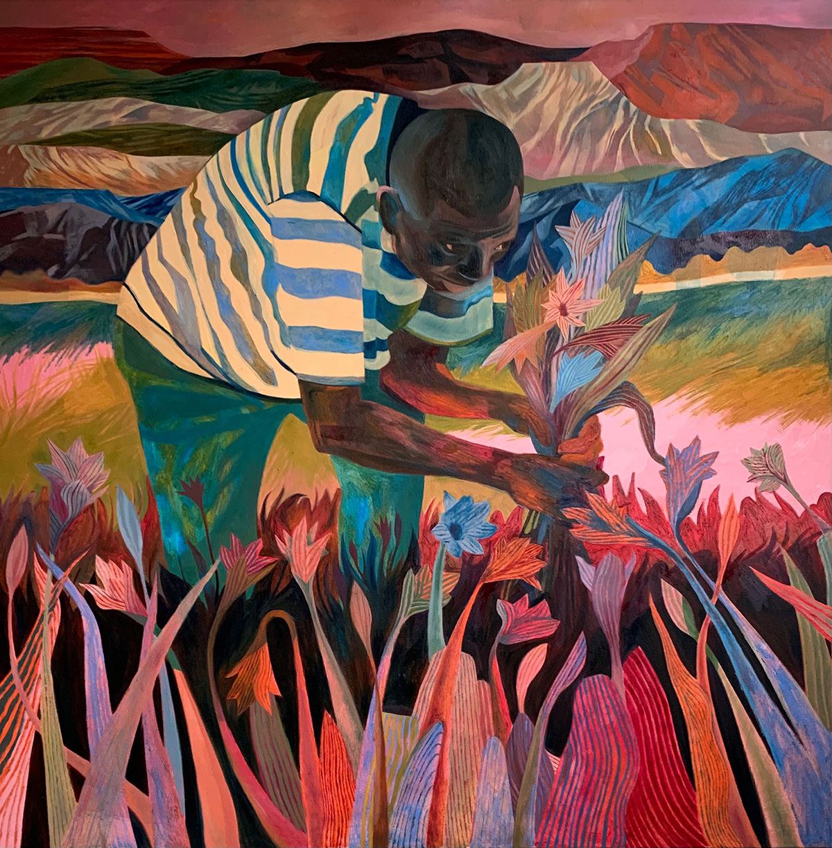 Sweet Daily Life Pleasant Figurative Paintings By Seline Burn 6