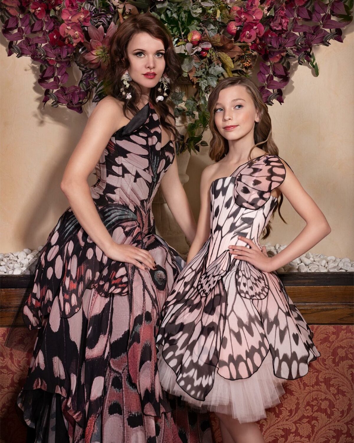The Absolutely Stunning Dresses And Corsets Inspired By Butterfly Wings Of Bibian Blue 6