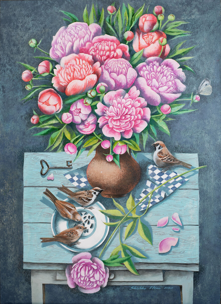 The Expressive And Sensual Painting Of Elena Shichko 6