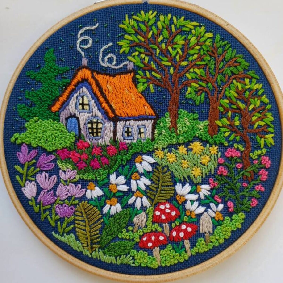 The Lovely Embroidery Hoop Art Of Joan Ratcliffe (10)