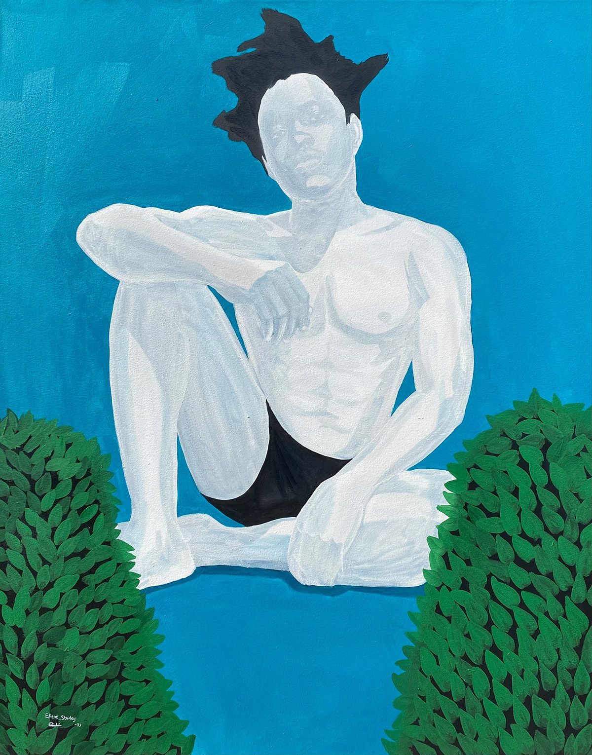 Thoughtful Figurative Paintings By Ekene Stanley Emecheta 2