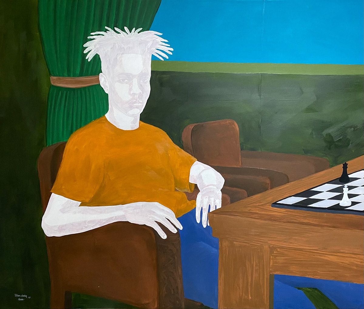 Thoughtful Figurative Paintings By Ekene Stanley Emecheta 5