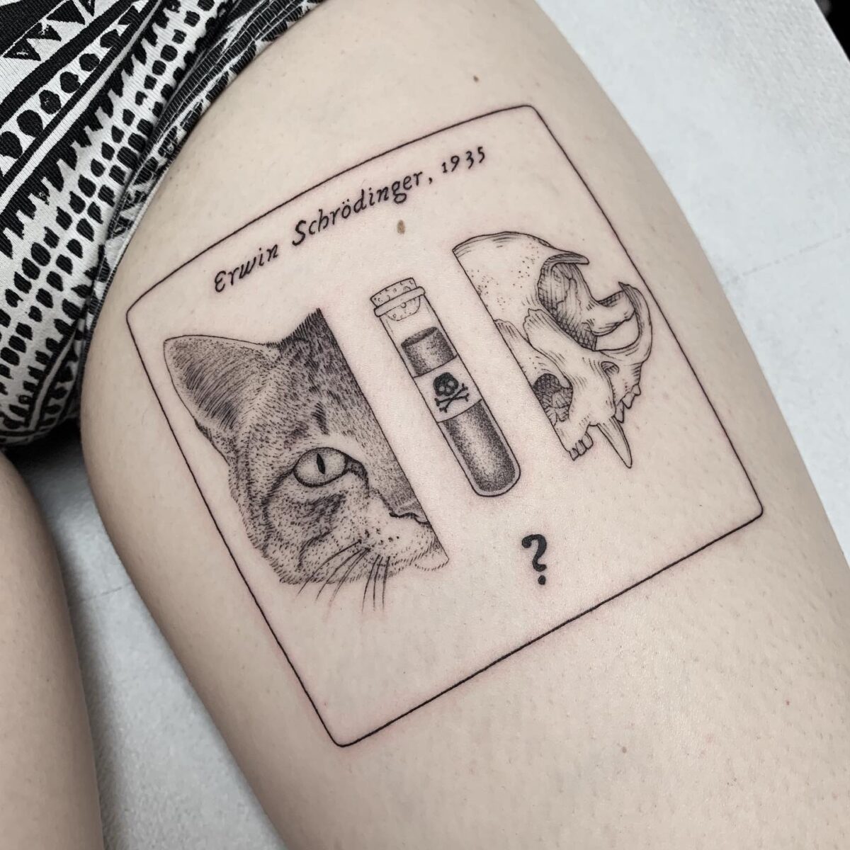 Whimsical Vintage Science Book Inspired Tattoos By Michele Volpi 12