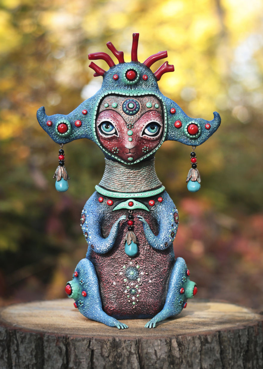 Zyabras The Otherworldly Magical Creatures Of Maryana Kopylova 24