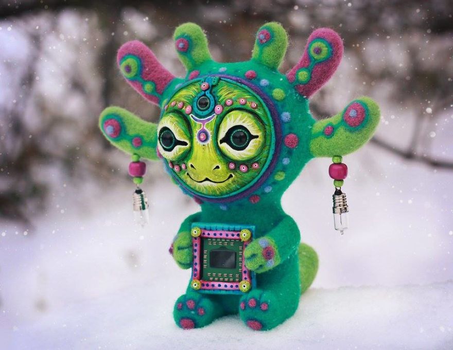 Zyabras The Otherworldly Magical Creatures Of Maryana Kopylova 30